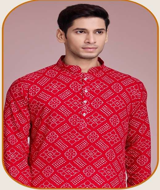 DESIGNER FANCY WEDDING PARTY WEAR HEAVY RAYON COTTON READYMADE MENS INDIAN KURTA KF VASTRA 6031-6034