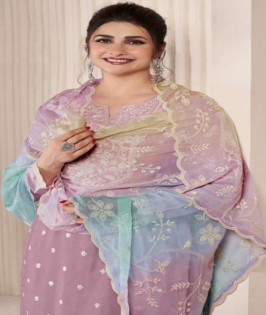INDIAN DESIGNER FANCY WEDDING PARTY WEAR SILK SALWAR SUIT RH OMBRE 73591-73594