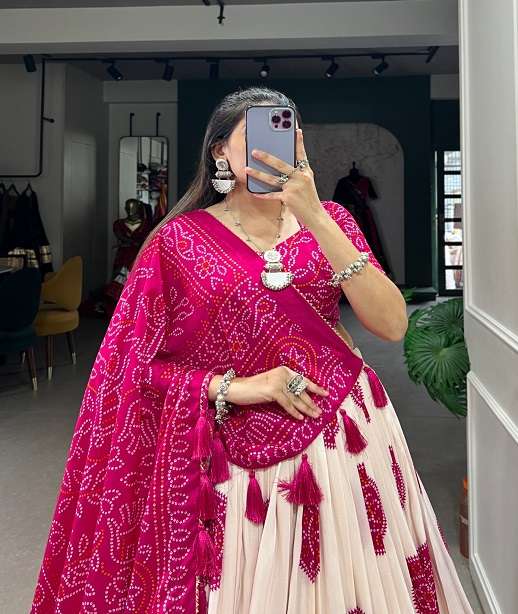 DESIGNER SOUTH WEDDING TUSSAR SILK LEHENGA CHOLI COLLRCTION LNB 1229 COLOR