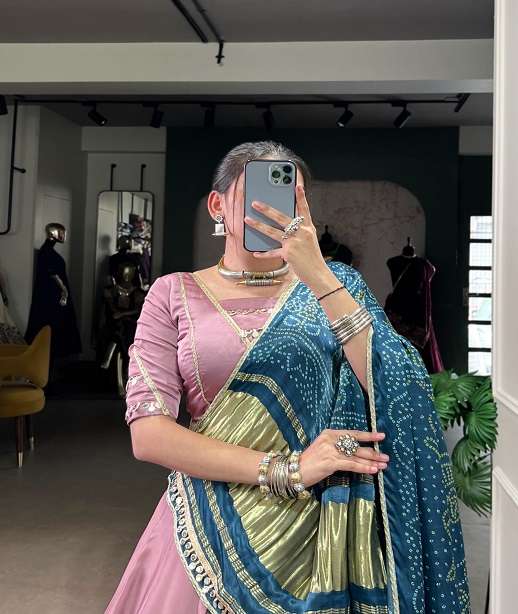 DESIGNER FANCY WEDDING PARTY WEAR GEORGETTE LEHENGA CHOLI LNB 1657 COLOR