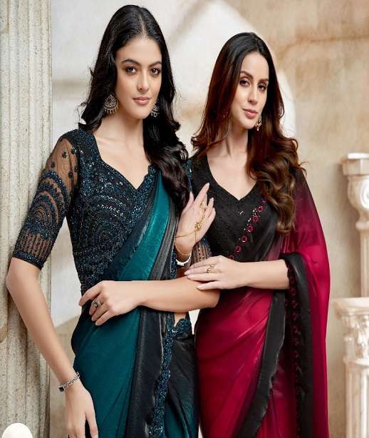 WEDDING SEASON DESIGNER PARTY WEAR HEAVY FANCY SAREE COLLECTION SM ANMOL KIANA 2201-2215