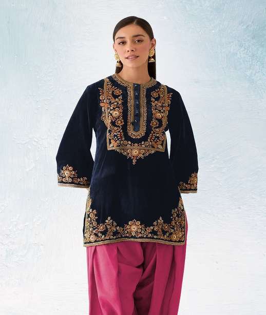 DESIGNER FANCY WEDDING PARTY WEAR VELVET PATIYALA SALWAR SUIT COLLECTION CP 712 COLOR