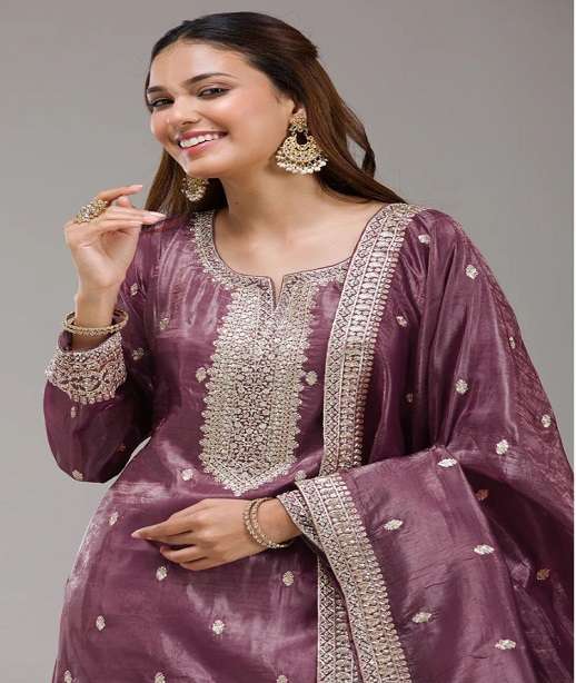 DESIGNER FANCY PARTY WEAR FANCY GOLD CRUSH SHARARA SALWAR SUIT PALAZZO JG 2103 COLOR