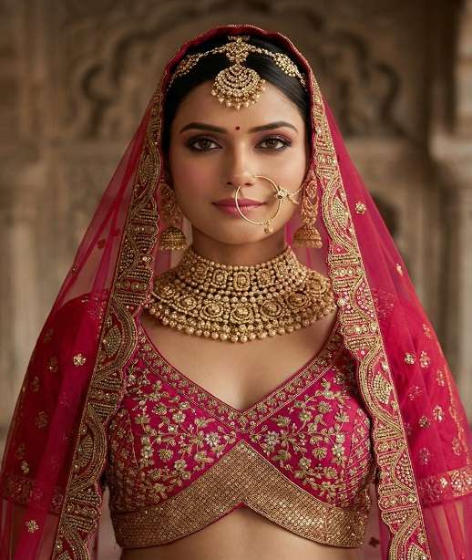 DESIGNER BOLLYWOOD BRIDAL WEDDING PARTY WEAR PREMIUM SILK LEHENGA CHOLI SM PC BELINA 101-104