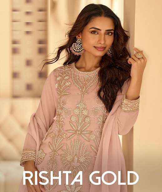 DESIGNER WEDDING PARTY WEAR REAL GEORGETTE READYMADE PALLAZO SALWAR SUIT RH SY RISHTA 10163 COLOR