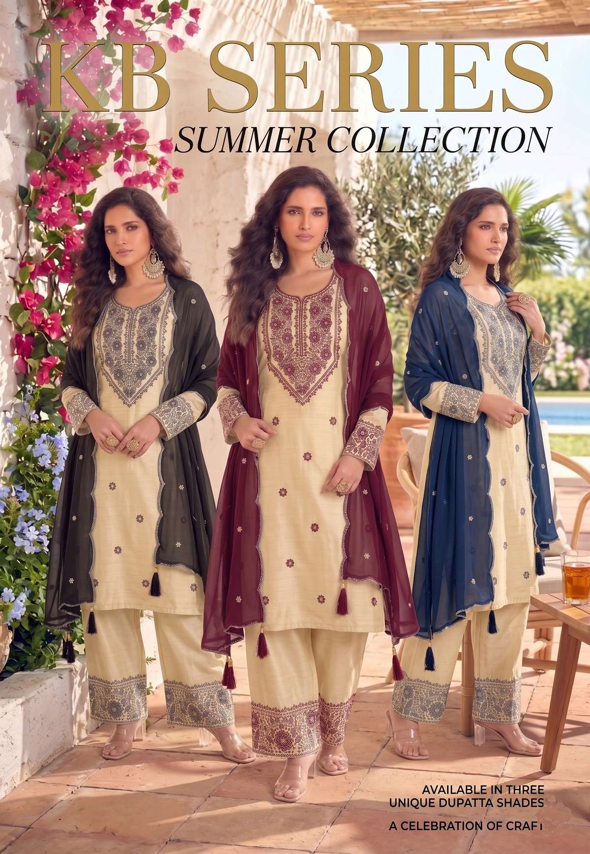 DESIGNER FANCY PARTY WEAR COTTON SALWAR SUIT KB SERIES 4111 COLOR