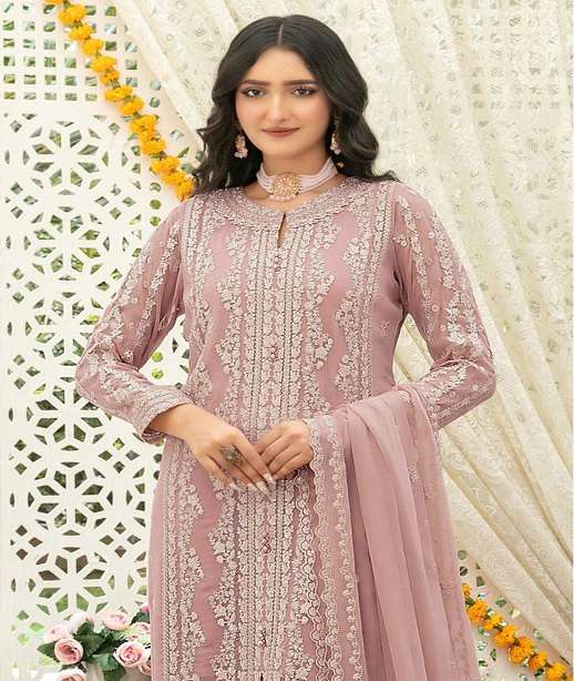 DESIGNER WEDDING PARTY WEAR CHIFFON PAKISTANI SALWAR SUIT CP 925 COLOR