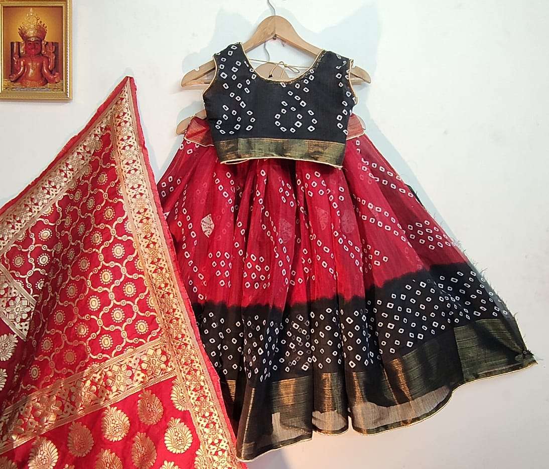 Kids Lehenga, Indian Dress,Kids Wear, Pattu Pavada, Kids Dress, Pattu  Langa,Moth | Be4meStore