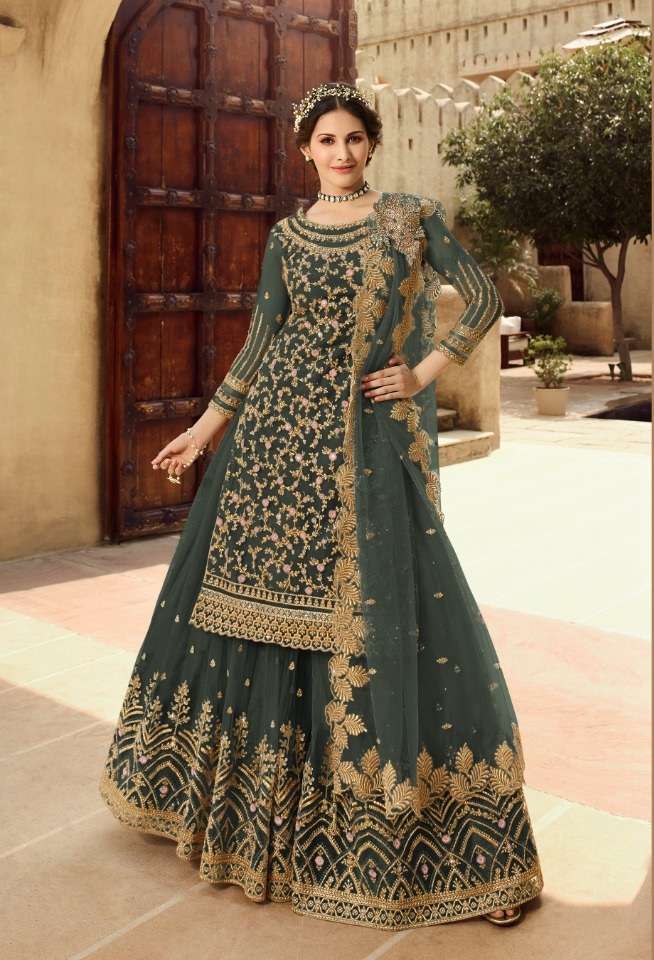 Available In Different Color Modal Satin Lehenga With Long Short Kurti Suit  at Best Price in Surat | Chakradhar Distributors
