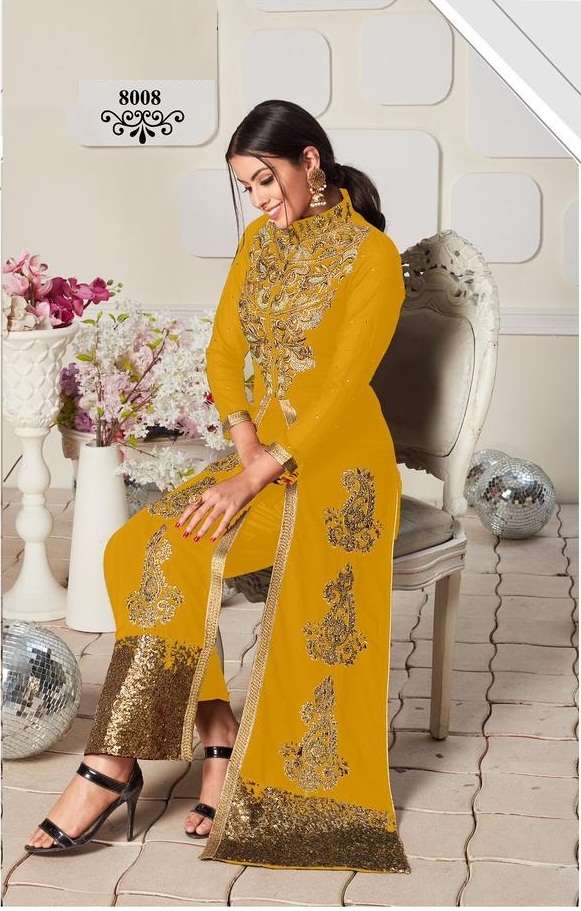 DESIGNER FANCY PARTY WEAR MAROON SALWAR SUIT FOR EID WEAR 8008 SENHORA