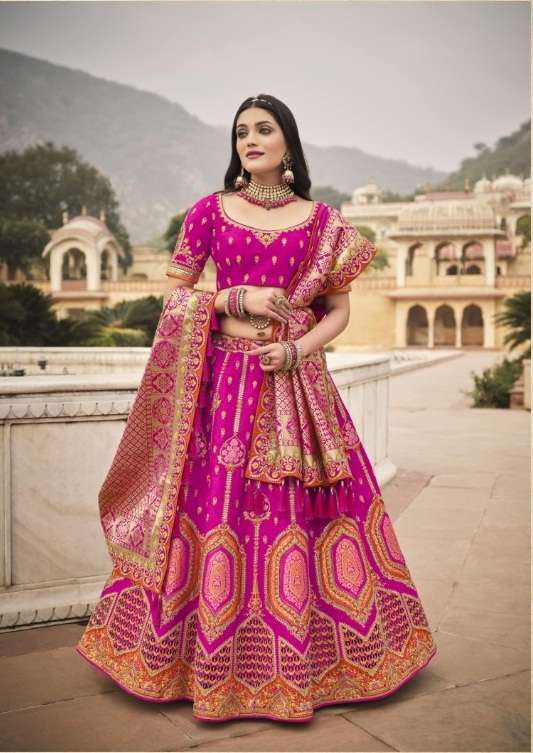 Buy Blissta Women's Grey Banarasi Heavy Silk Banarasi Semi stitched Salwar  Suit Material at Amazon.in