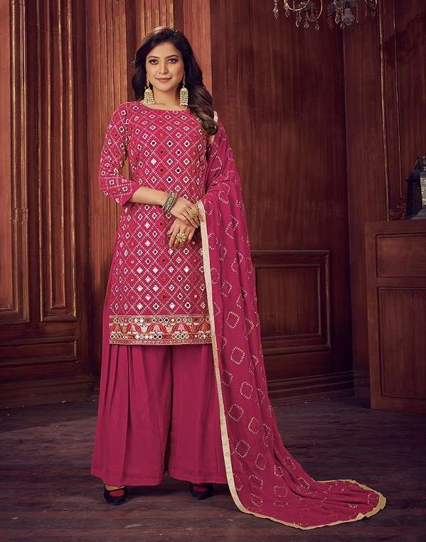 BEST QUALITY DESIGNER FANCY WEDDING PARTY WEAR SHARARA SALWAR SUIT AT WHOLESALE RATE EIRA 1142