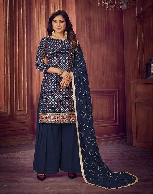 BEST QUALITY DESIGNER FANCY WEDDING PARTY WEAR SHARARA SALWAR SUIT AT WHOLESALE RATE EIRA 1143