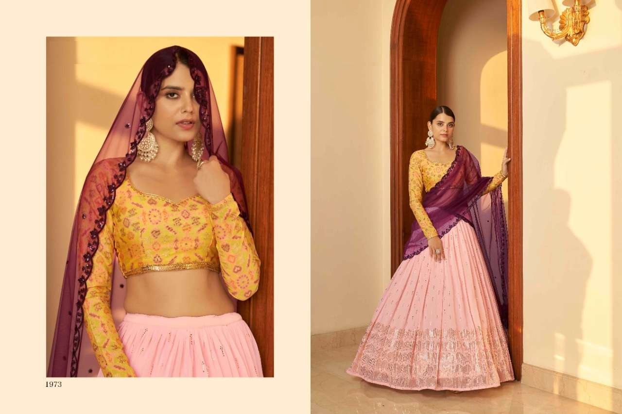 HOT SELLING NEW DESIGNER FANCY PARTY WEAR LEHENGA CHOLI GIRLY-22-1973