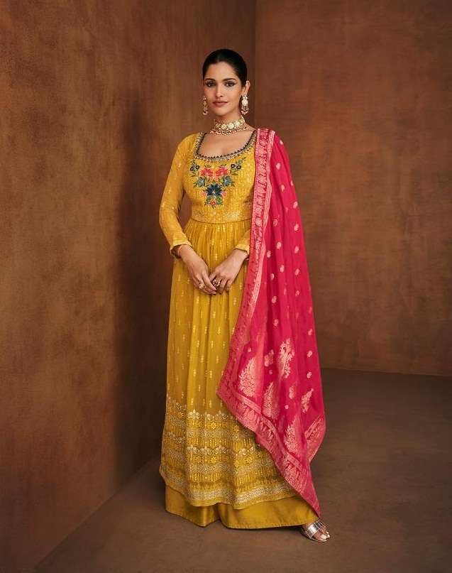 LATEST NEW ARRIVAL FANCY DESIGNER SALWAR SUIT FOR WEDDING PART WEAR NOURA 9105