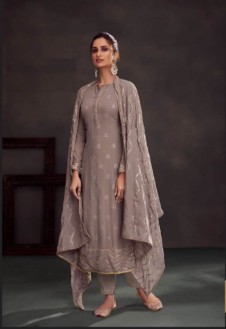 NEW ARRIVAL FANCY WEDDING PARTY WEAR REAL GEORGETTE PAKISTANI SALWAR KARMA 4206