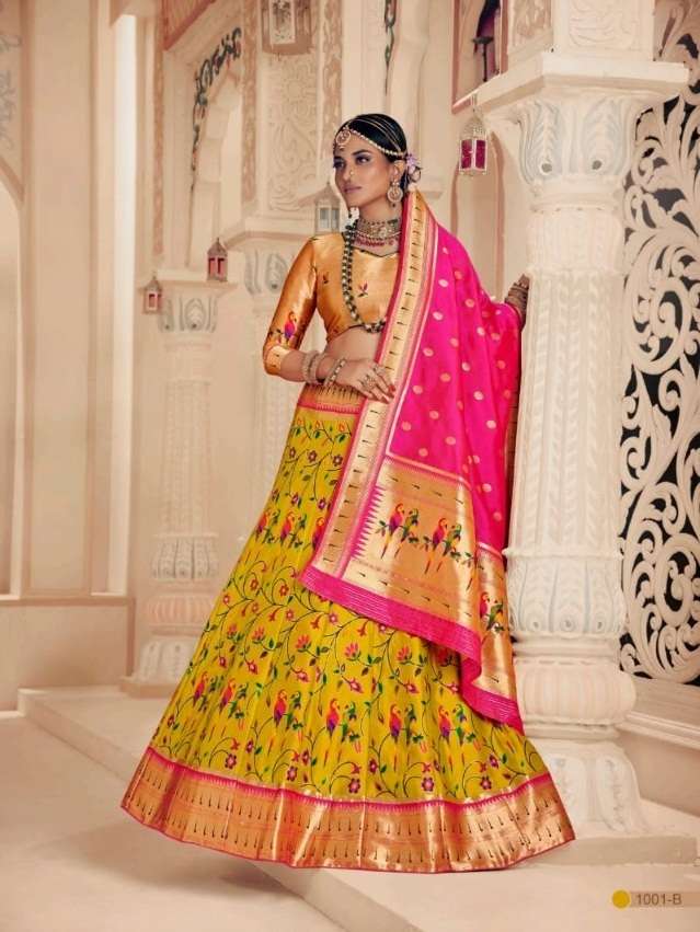 HOT SELLING BEST DESIGNER PARTY WEAR LEHENGA CHOLI IN NET WITH SEQUENCE WORK KBSM 1001B