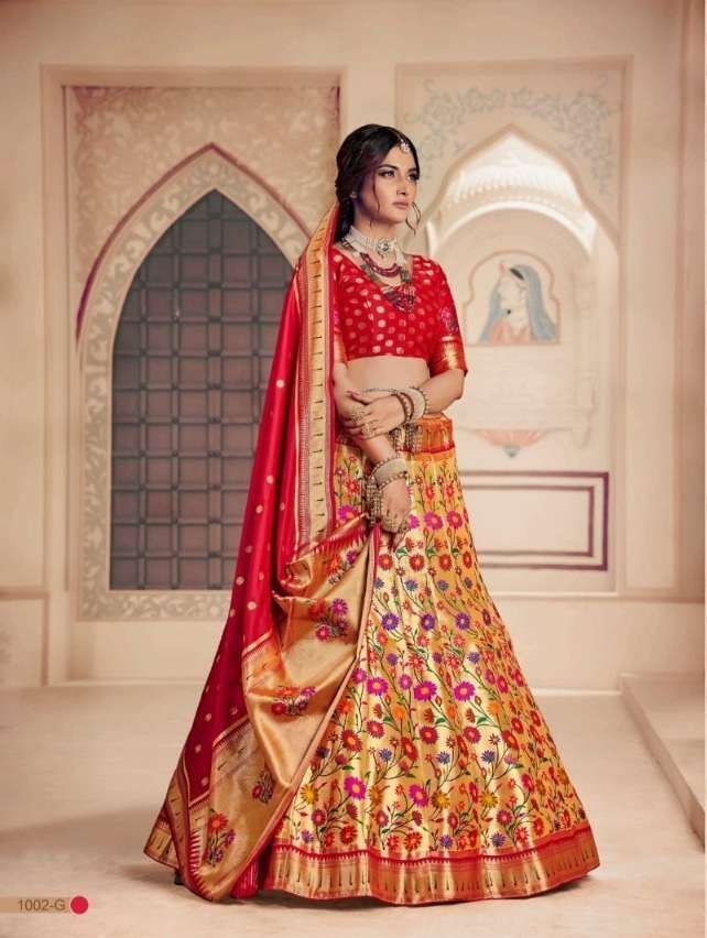 HOT SELLING BEST DESIGNER PARTY WEAR LEHENGA CHOLI IN NET WITH SEQUENCE WORK KBSM 1001G