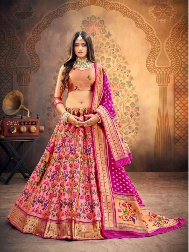 HOT SELLING BEST DESIGNER PARTY WEAR LEHENGA CHOLI IN NET WITH SEQUENCE WORK KBSM 20204L