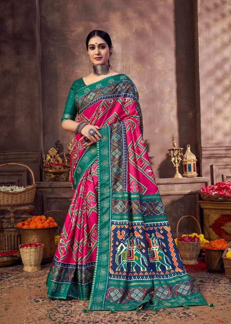 HOT SELLING DESIGNER BANARASI SILK SAREE EXCLUSIVE COLLECTION FOR WEDDING PARTY WEAR SHUBHSREE SM 2001