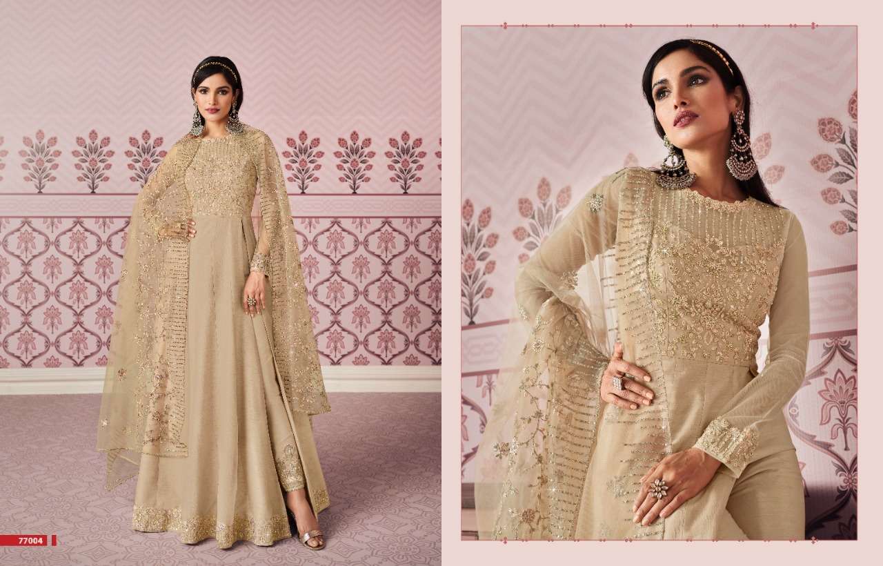 NEW ARRIVAL LATEST DESIGNER ANARKALI SILK SALWAR SUIT FOR WOMEN LTNKR 77004