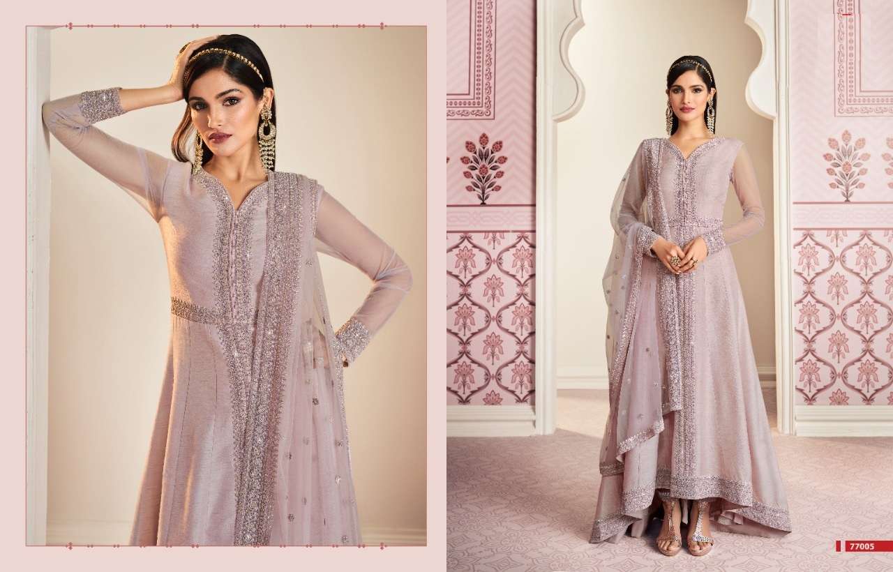 NEW ARRIVAL LATEST DESIGNER ANARKALI SILK SALWAR SUIT FOR WOMEN LTNKR 77005