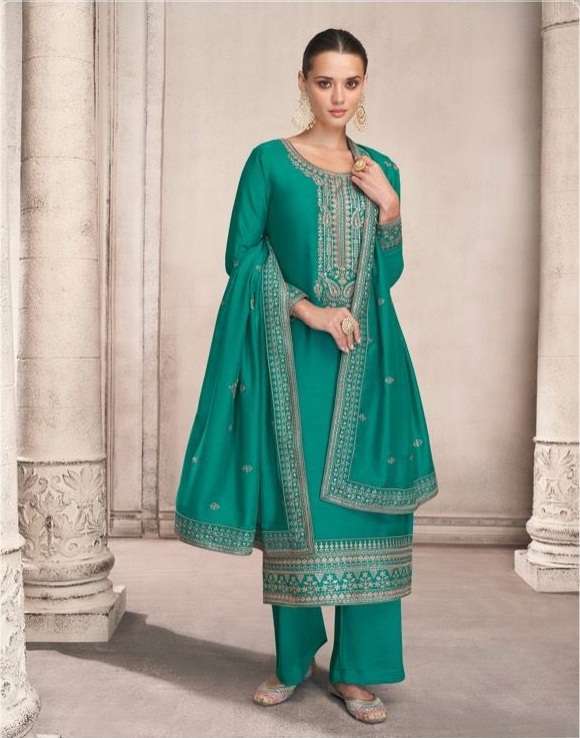 NEW ARRIVAL LATEST DESIGNER STRAIGHT SALWAR SUIT FOR WOMEN AF 9265