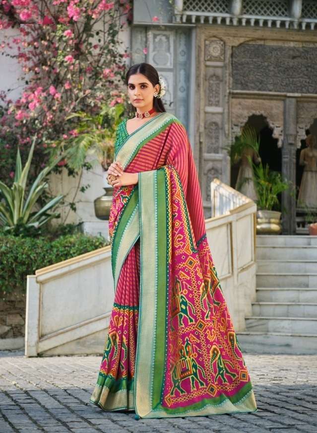 HOT SELLING DESIGNER BANARASI SILK SAREE EXCLUSIVE COLLECTION FOR WEDDING PARTY WEAR RV SM 353