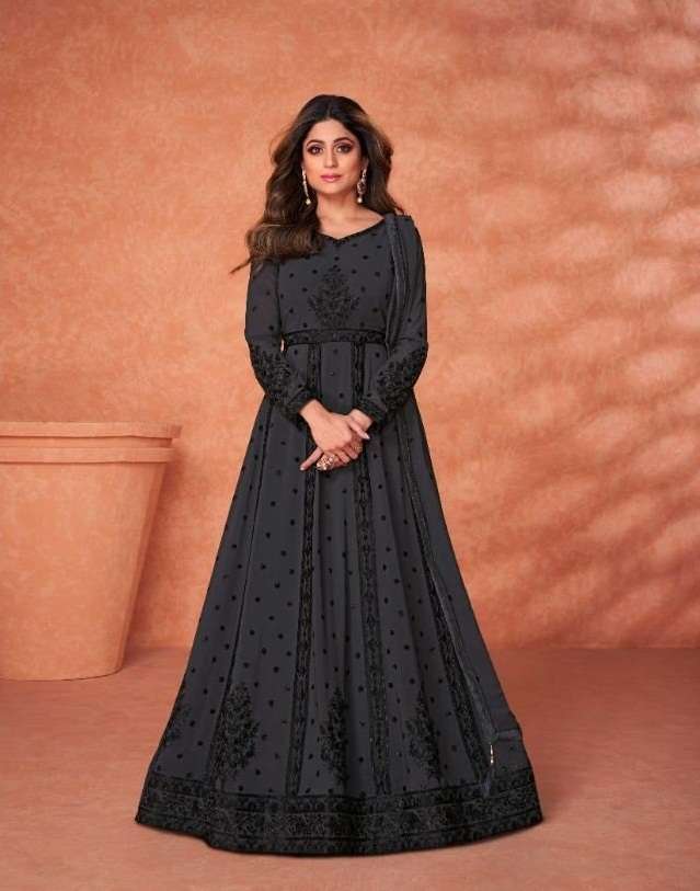 LATEST NEW ARRIVAL FANCY WEDDING PARTY WEAR GEORGETTE ANARKALI FOR WOMEN KHAAS 9216