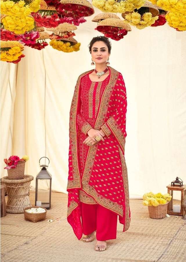 DESIGNER PARTY WEAR GEORGETTE FANCY SALWAR SUIT MASTANI EBA 1400