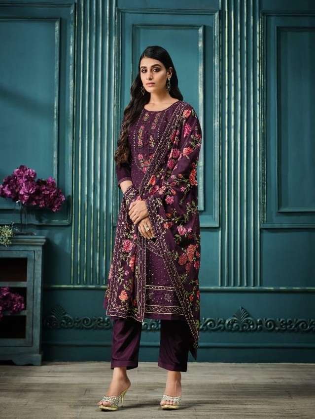 DESIGNER FANCY STRAIGHT SALWAR SUIT FOR WEDDING PARTY WEAR IN GEORGETTE FABRIC DST VIPUL 4815