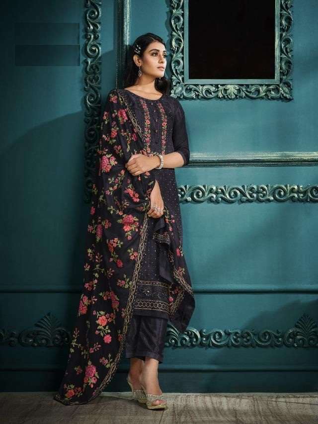 DESIGNER FANCY STRAIGHT SALWAR SUIT FOR WEDDING PARTY WEAR IN GEORGETTE FABRIC DST VIPUL 4816