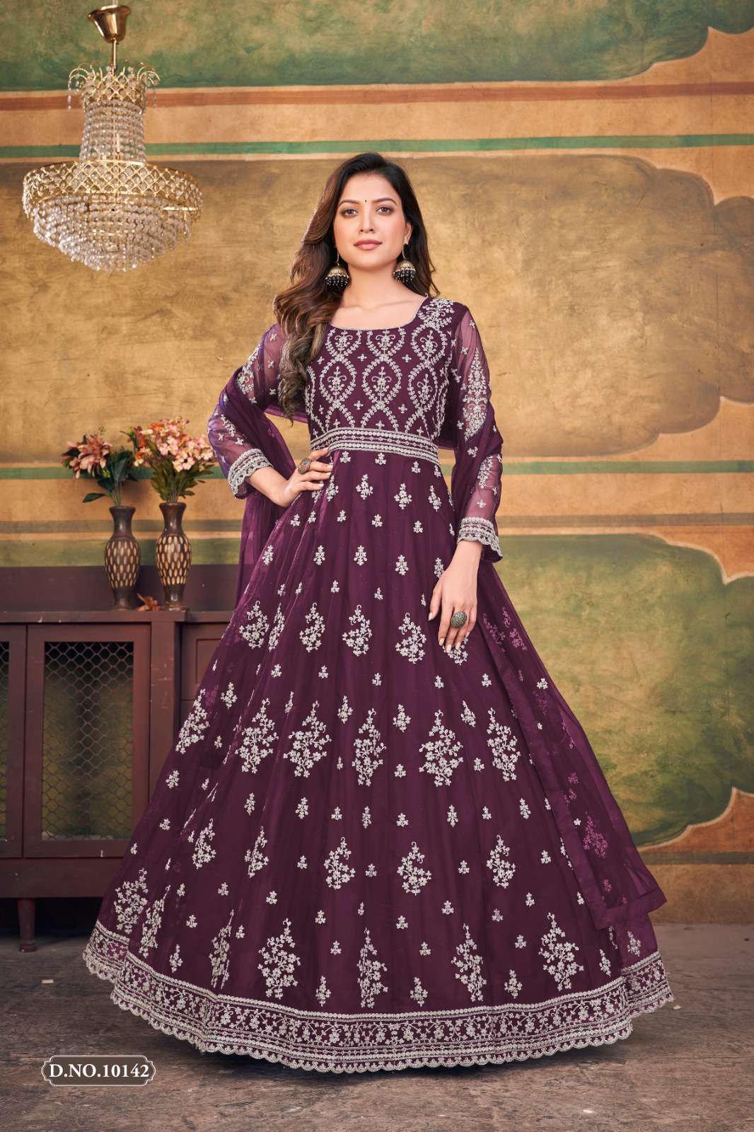 Floral Anarkali Gown For Girls With Price Buy Online 2023