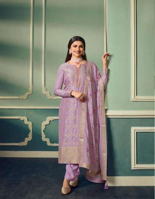 NEW DESIGNER READY TO WEAR FANCY PARTY WEAR INDIAN PAKISATNI PURPLE SALWAR SUIT JG AARZOO 61983