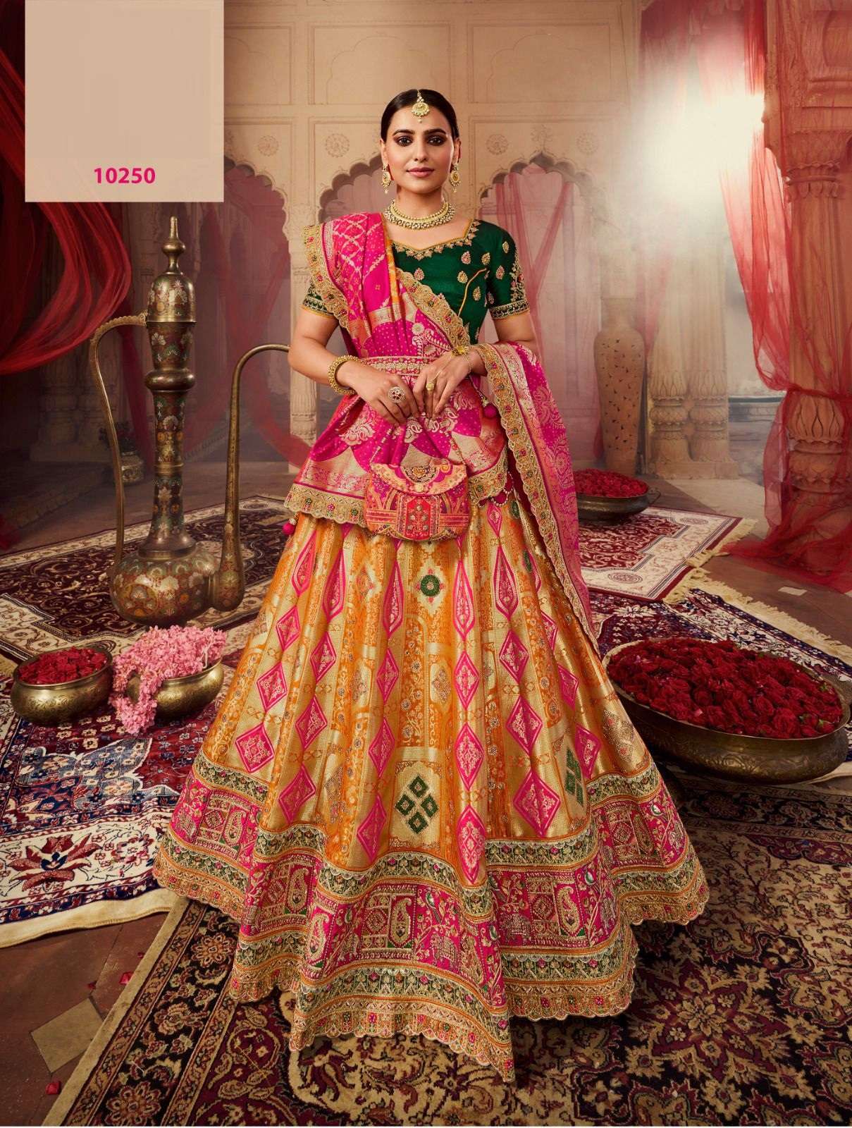 Beautiful Banarasi Silk Lehenga-Choli #MM #Aditirao | Indian gowns dresses,  Dress indian style, Lehnga dress