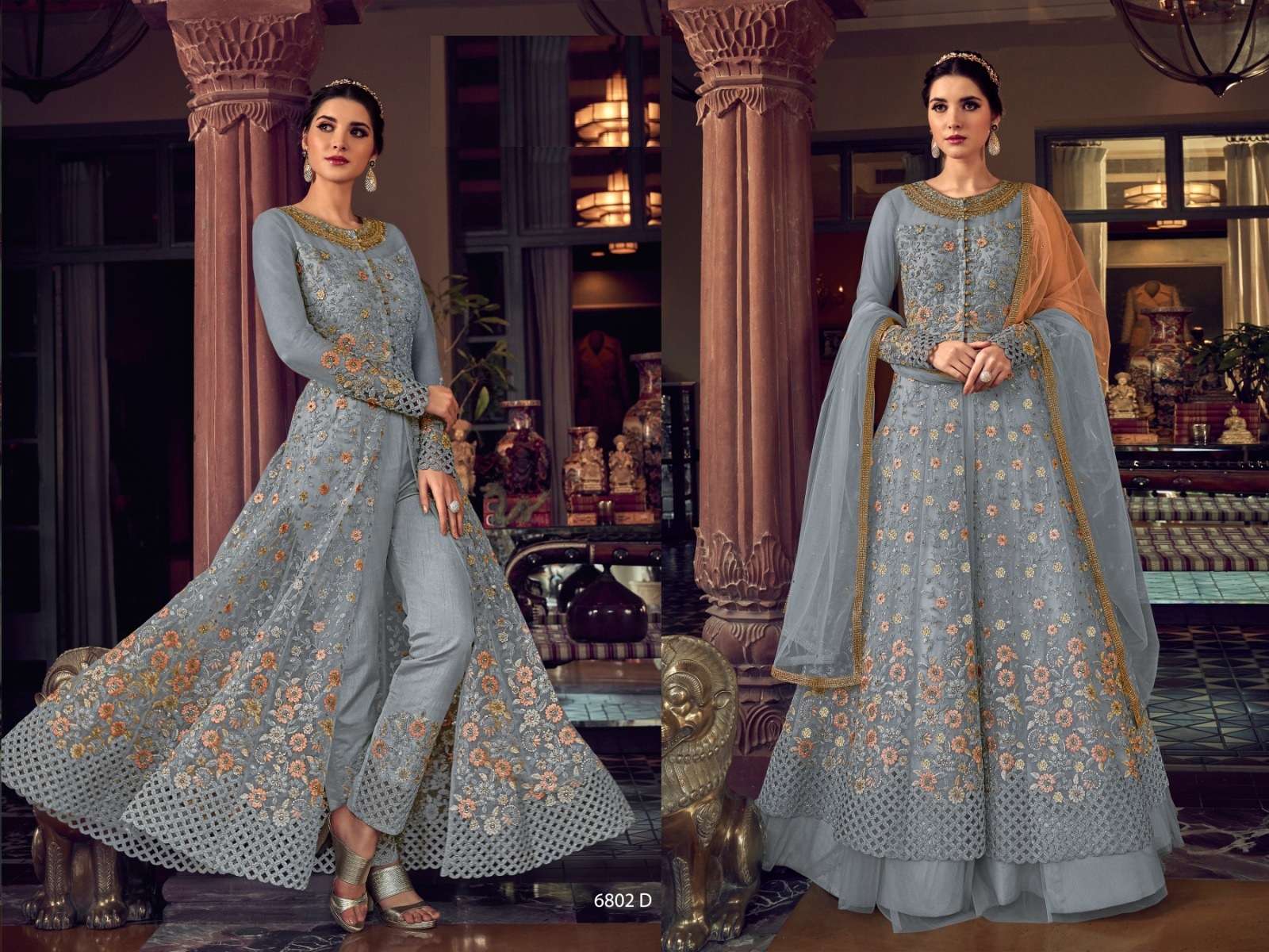 Buy Wedding Anarkali Dress & Party Wear Anarkali Dress - Apella